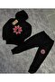 2-Piece Set for Young Men with Spider Print, Comfortable Sports Hoodie and Sweatpants - 2
