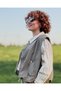 Women's Vest with Zippered Snap Pocket - 8