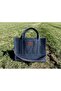Totebag Indigo Blue Waxed Canvas Bag - Original Size - 2