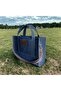 Totebag Indigo Blue Waxed Canvas Bag - Original Size - 3