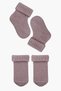 Baby Socks Set of 4, 100% Organic Knitwear Baby Socks 0-18 Months - 7