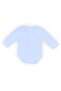 Blue Cute Fox Printed Children's Bodysuit - Bodysuit with Snaps - 2