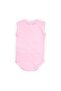 Pink Cat Printed Baby Bodysuit - Bodysuit with Snap Fasteners, Badi Open - 2