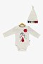 Tie Penguin Badi, Trousers, Hat Combed Cotton Set MNK0587 RED - 3