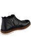 45 - 46 - 47 - 48 - 49 - 50 Large Size Men's Leather Boots - Vlv341 Black - 4