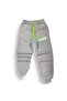 Neon Printed Double-Layered Tracksuit Set Mnk0458 Gray - 2