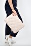 Beige Laptop Tablet Case Briefcase for 14 inch-16 inch MacBook iPad Pro Air Huawei/Dell/Asus Compatible - 2
