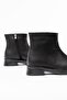 02-3033 Black Zippered Daily Women's Boots - 4