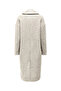 Long Double Breasted Collar Women's Coat 15293695 - 2