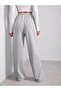 2-Piece Women's Wide Leg Sweatpants Grey-Black - 4