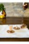 Copper Shot Glasses Mexican Model Silver Color Set of 2 - 2