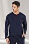 Men's Robdushambr Pajama Set 3-Piece Groom Dowry Set - 4