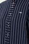 Women's Navy Blue Long Sleeve Shirt - 7