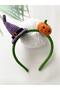 Pumpkin with Witch Hat Halloween Icons Handmade Crown Suitable for All Age Groups - 2