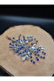 Fully Handmade Stylish And Elegant Wedding And Engagement Bridal Crown And Hair Accessory - 4
