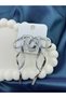 Gold & Silver Nickel Plated Bow Earrings - 6