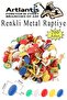 Colorful Thumbtack 200 Pieces 1 Pack Pvc Coated Head Thumbtack Plastic Round Button Thumbtack Board Arrow