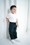 Unisex Kids Oversize Plaid Trousers - 2