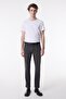 Slim Fit Slim Fit Low Waist Dark Gray Stretchy Larston Jean Denim Jeans