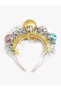 تاج رأس السنة مع البالونات