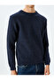 Crew Neck Viscose Blended Basic Winter Knitwear Sweater - 5