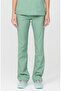 Happiness Spaniard - Lycra Doctor Nurse Scrubs Single Bottom Surgical Uniform (Women), Green - 2