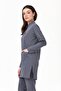 Ultralycra Modest - Lycra Doctor Nurse Hijab Uniform Set, Asphalt - 4