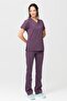 UltraLycra Spaniard - Stretch Fabric Doctor Nurse Scrubs Uniform Surgical Set (WOMEN), Rose - 5
