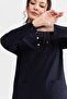Ultralycra Modest - Lycra Doctor Nurse Hijab Jersey Set, Navy Blue - 7