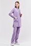 Happiness Modest - Lycra Doctor Nurse Hijab Scrub Set Scrubs Uniform Surgical Suit, Lilac - 7