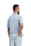 Teküst Raglan Sleeve Hidden Zipper Shirt Collar Doctor/Nurse Surgical Uniform Baby Blue |   Brlmedi̇men - 7
