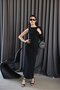 Single Sleeve Long Dress