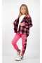 Girl's 3-Piece Set with Sports Shirt Age 4/11 - 2