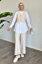 Vest Three-Piece Suit Beige - 4