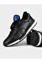 Blue Ankle Detailed Genuine Leather Black Lace-Up Men's Sports Shoes - 4