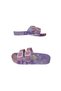Girl's Purple-Lilac-Pink Double Buckle Non-Slip Sole Daily Slippers Gzrr101-99