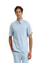 Teküst Raglan Sleeve Hidden Zipper Shirt Collar Doctor/Nurse Surgical Uniform Baby Blue |   Brlmedi̇men - 2