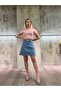 Vi̇goss Women's Mini Denim Skirt 50455-00422