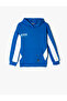 Hooded Sweatshirt with Kangaroo Pocket and Long Sleeves