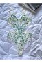 Dantelli Çiçekli Bodysuit