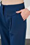 Women's Indigo Short Palazzo Poplin Trousers - 7