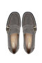 Women's Genuine Leather Mink Suede Loafer Shoes - 6