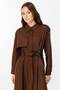 Premium Trench Brown Dress - 2