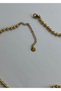 Steel Ball Chain Knot Necklace - 3