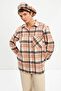 Salmon Single Pocket Lumberjack Shirt