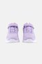 Kids Girl Velcro Closure Sport Shoes, Purple - 4