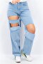 Women Regular Fit Washed Non Stretchable Denim Jeans, Blue