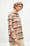 Salmon Single Pocket Lumberjack Shirt - 6