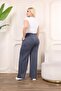 Women's Modal Fabric Wide Leg Sweatpants - 7