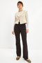Ecru Basic Unlined Vest - 5